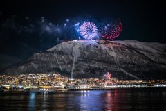  New Year's fireworks - Tromsø